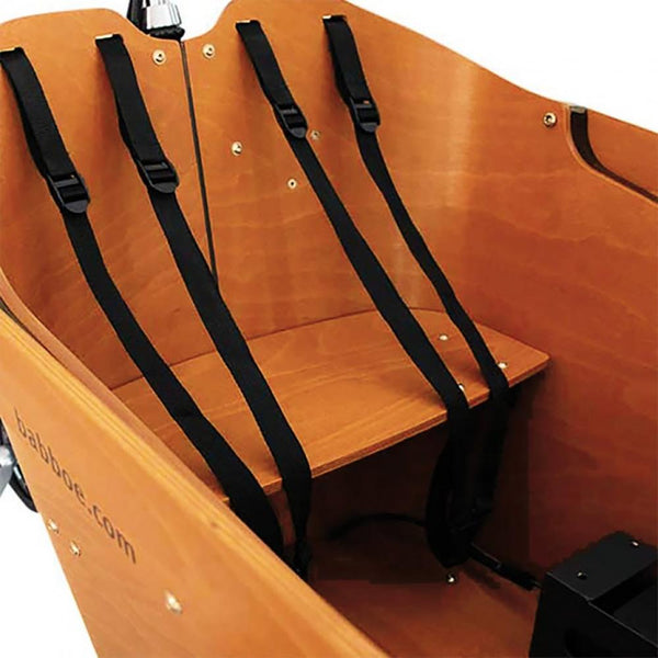 Babboe Sitzbank Holz für Carve/Flow