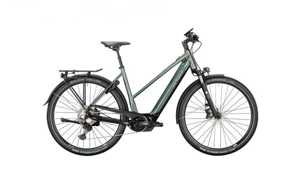 VICTORIA Elektro-Trekkingrad "eTouring 12.9" Mod. 22, Trapez, 28", quartz green, 1x11-Gang SHIMANO "Deore XT", 53cm