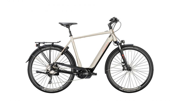 VICTORIA Elektro-Trekkingrad "eTouring 12.8" Mod. 22, Diamant, 28", good grey, 1x10-Gang SHIMANO "Deore", 60cm