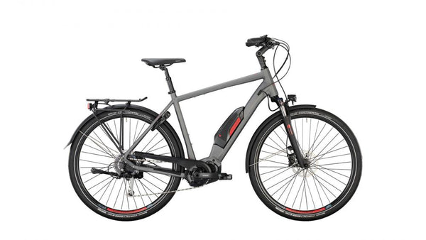 VICTORIA Elektro-Trekkingrad "eTouring 6.4" Mod. 22, Diamant, 28", carbonite grey matt, 1x9-Gang SHIMANO "Alivio", 55cm