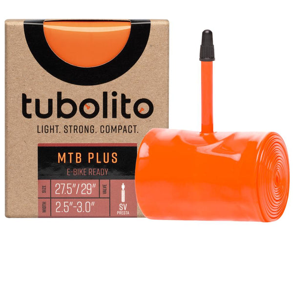 Tubolito Schlauch Tubo MTB 27.5/29Zoll Plus 64-584 - 76-622 42mm SV Ventil orange