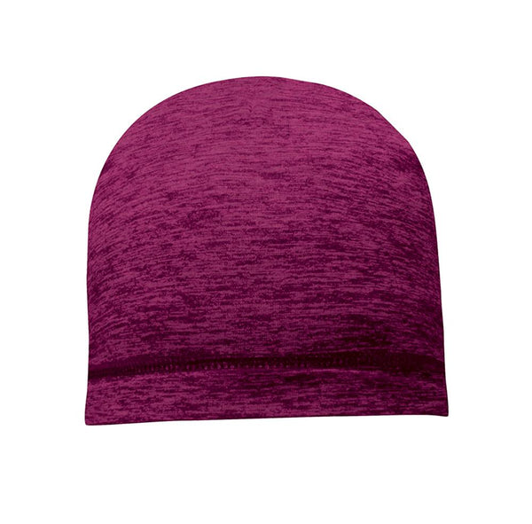 CHIBA Mütze Pro Lady - Thermostretch Radsportmütze violett S/M mit Zopf-Durchgriff