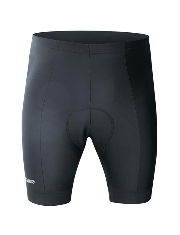 CHIBA Profi Hose Herren - Radhose mit Elite Sitzpolster, atmungsaktiv, schwarz, Gr. M