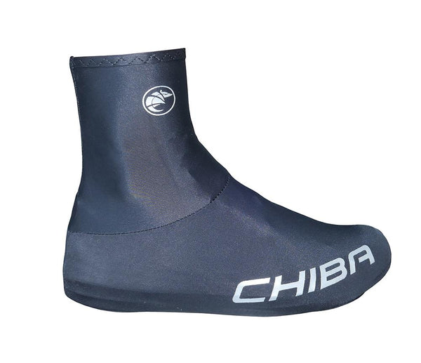 CHIBA Rennrad Überschuh - XXL, schwarz, atmungsaktiv, mit Reißverschluss