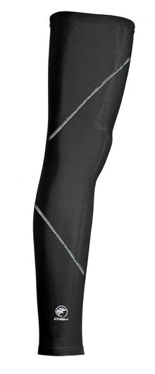 CHIBA Beinling Winter - atmungsaktive Thermofleece-Beinlinge, schwarz, S