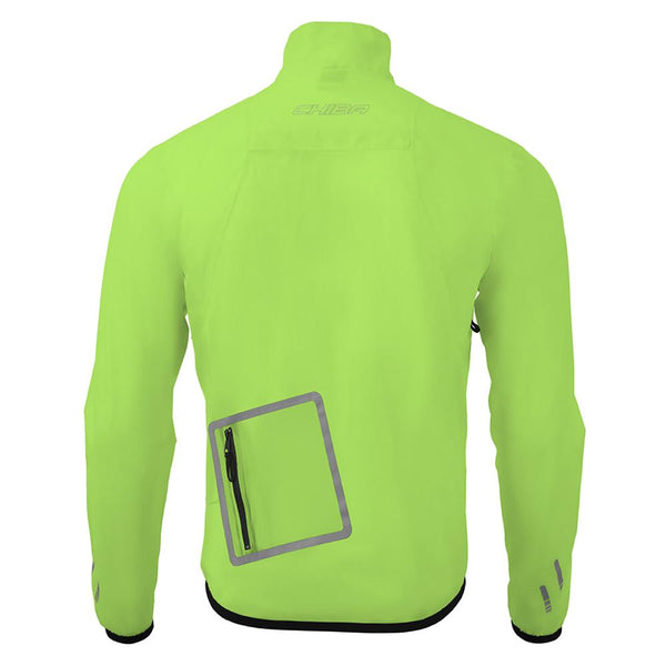 CHIBA Race Performance Jacke - neongrün, 3XL, wasserdicht & atmungsaktiv