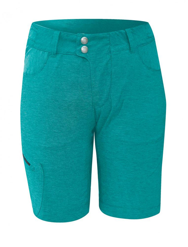 CHIBA Baggy Pants mit Innenhose Men - XL, türkis, Radhose mit Sitzpolster