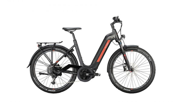 VICTORIA Elektro-SUV "AVYON 10" (#1), Wave, 27,5", anthracite grey matt, 1x11-Gang SHIMANO "Cues", 56cm