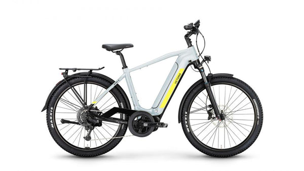 VICTORIA Elektro-SUV "AVYON 6" (#1), Diamant, 27,5", snow white , 1x10-Gang SHIMANO "Deore", 58cm