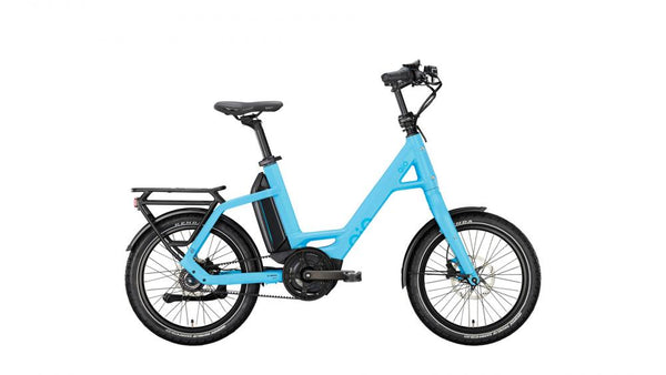 QiO Elektro-Kompaktrad "EINS A-8R" Mod. 24, Unisex, 20", ice blue matt, 8-Gang SHIMANO "Nexus" Rücktritt, 47 cm