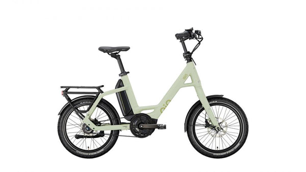 QiO Elektro-Kompaktrad "EINS A-8R" Mod. 24, Unisex, 20", light olive matt, 8-Gang SHIMANO "Nexus" Rücktritt, 47 cm