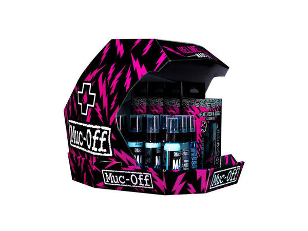 Muc Off Moto Helmet Display black