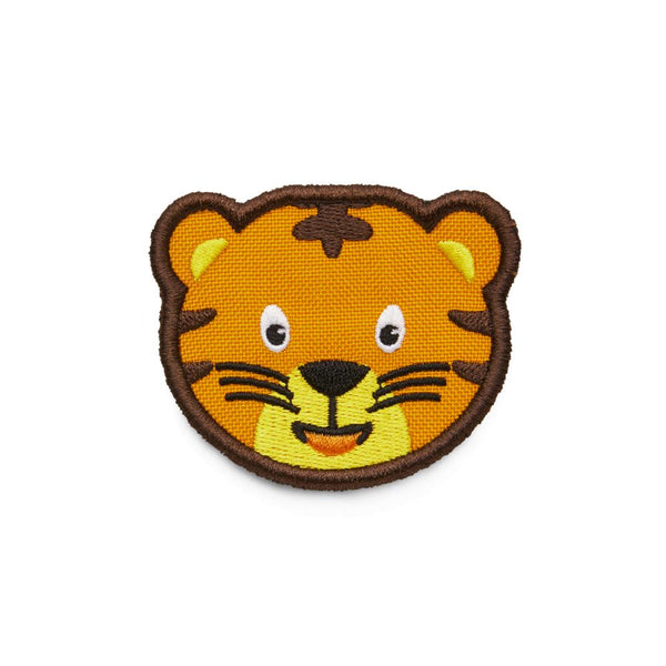 AFFENZAHN Badge Tiger Gelb 100% Polyester