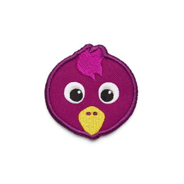 AFFENZAHN Badge Vogel Beere 100% Polyester