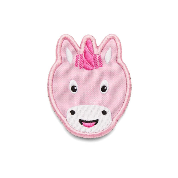 AFFENZAHN Badge Einhorn Rosa 100% Polyester