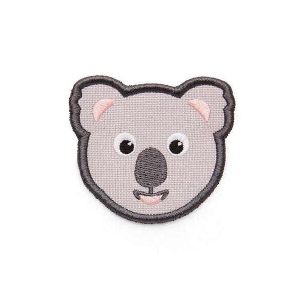 AFFENZAHN Badge Koala Grau 100% Polyester