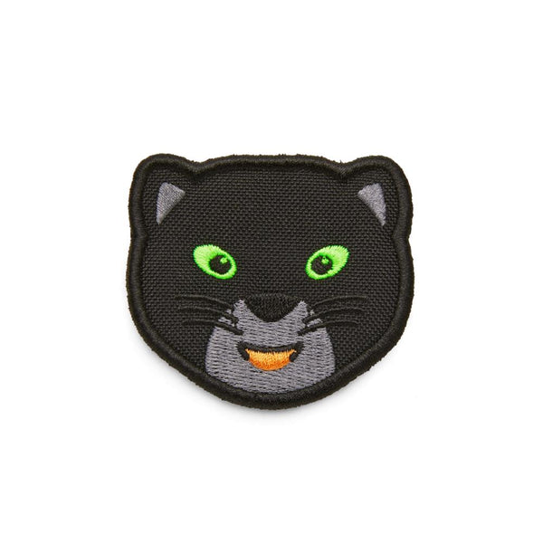 AFFENZAHN Badge Panther Schwarz 100% Polyester