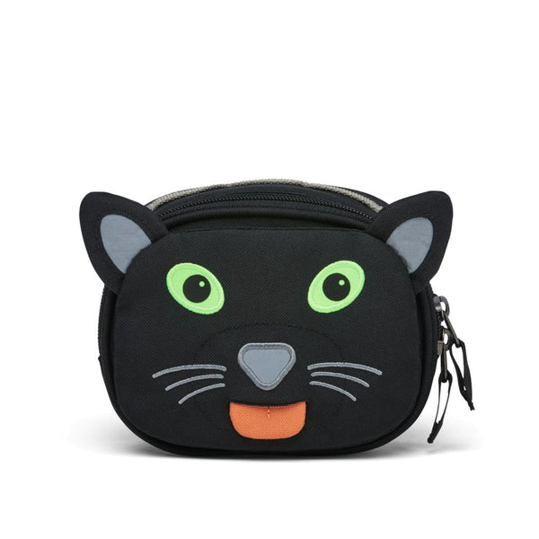 AFFENZAHN Lenkertasche Panther Schwarz 100% Polyester