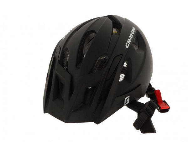 Cratoni Helm AllRide MTB Unisize 53 bis 59cm schwarz matt