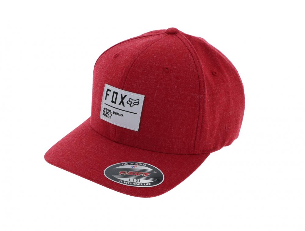 FOX NON STOP FLEXFIT HAT CHILI MEN'S HEADWEAR 15/2 Flexfit L/XL