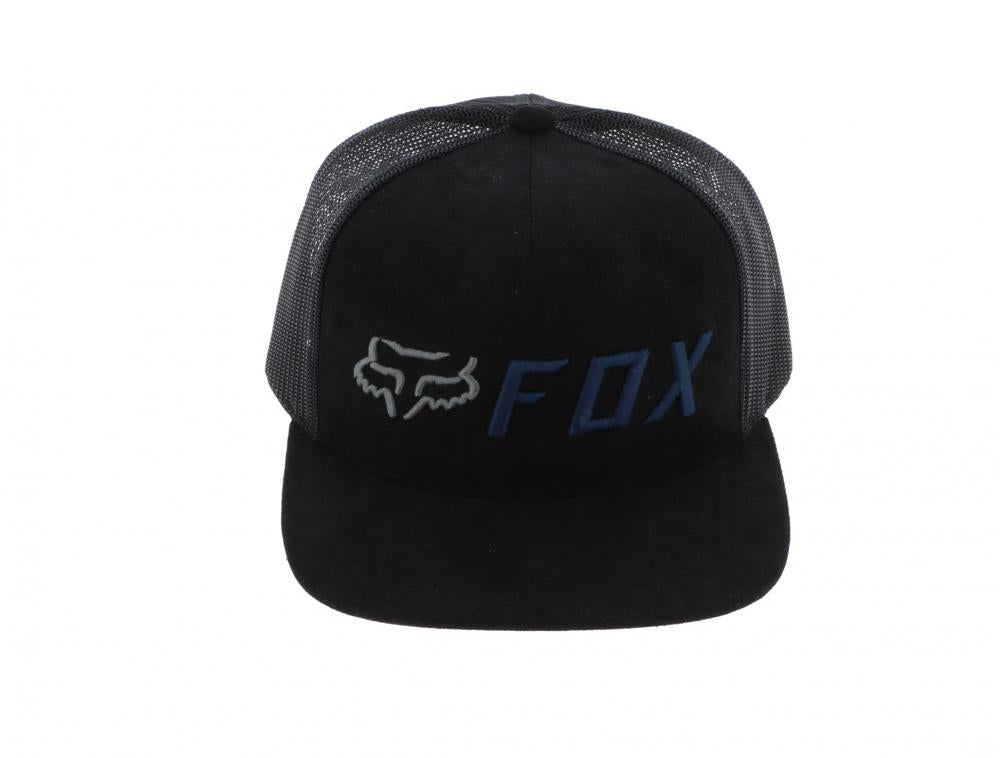 FOX APEX SNAPBACK HAT [BLK/BLU] MEN'S HEADWEAR - 15/2 Snap Back