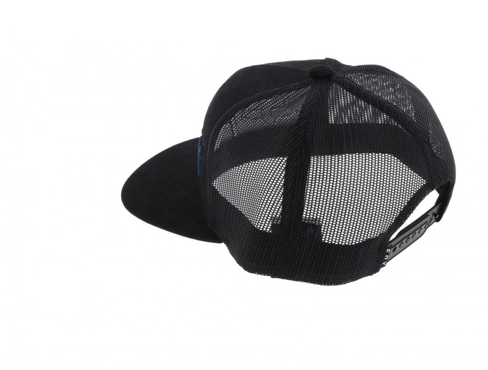FOX APEX SNAPBACK HAT [BLK/BLU] MEN'S HEADWEAR - 15/2 Snap Back