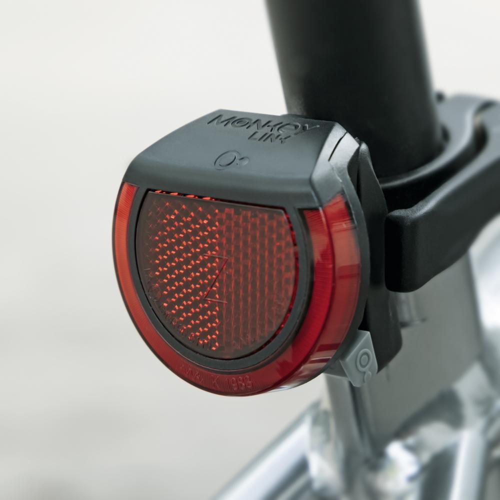 MonkeyLink SkyeLight REAR CONNECT Rücklicht für E-Bikes, StVZO-zugelassen magnetischer Halterung, kompatibel mit MonkeyLink-System