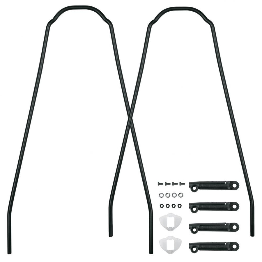 SKS Bluemels Basic 20" Ersatzstreben-Set, 60 mm, für 20-Zoll-Schutzbleche, inklusive Befestigungsmaterial, robust und langlebig für optimalen Spritzschutz
