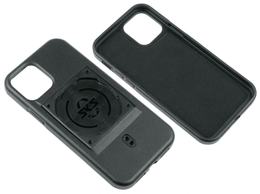 SKS GERMANY COMPIT Cover iPhone 12/12 Pro  robuste 2K-Hülle, kompatibel mit COMPIT-Halterung, Wireless Charging, stoßdämpfend, rutschfest
