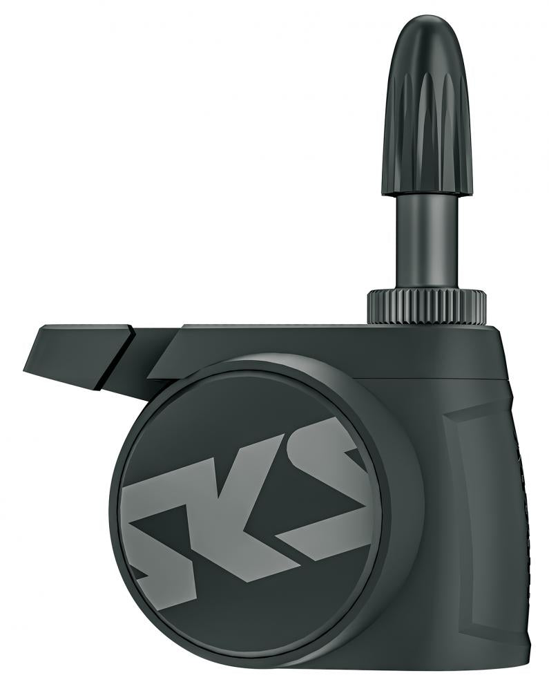 SKS Airspy SV Reifendruckkontrolle Smarte Luftdrucküberwachung für SV-Ventile, Bluetooth-Konnektivität, präzise Messung, einfache Montage, Farbe: Schwarz