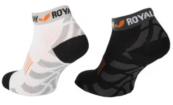 Royal Bay Fahrradsocken low black Größe 36/38