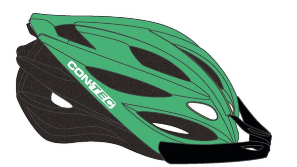 Contec Fahrradhelm Jimmycane Gr. S Matt Green/Black