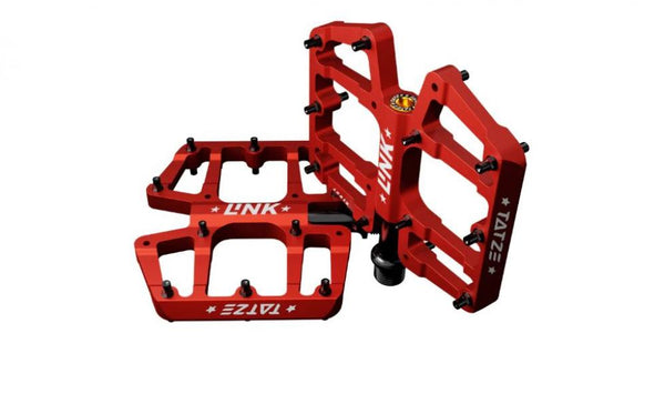 Tatze Pedal LINK Titan rot Plattform 14 Pins je Seite