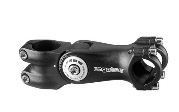 Ergotec Vorbau Octopus 2 Ahead 105 mm1 1/8 - schwarz sand.