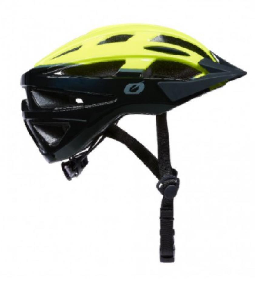O´NEAL OUTCAST Helmet SPLIT V.22 black neon yellow L/XL 58 bis 62cm