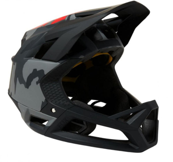 FOX Helm PROFRAME CE Full Face Schutz Helm black camouflage M