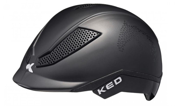 KED Kinderhelm Pina 2020 Black Matt Script S 50 bis 53cm