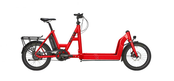 i:SY Cargo N3.8 ZR Maxi 600mm Unisex, poppy red, 20 Zoll, 47 cm ISY Lastenrad