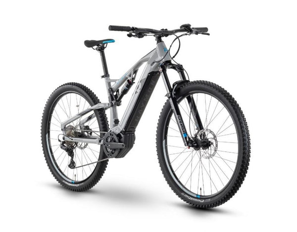 Raymon FullRay 130E 5.0 29Zoll 50cm 9-Gang Yamaha ST 500Wh grey/black/newblue