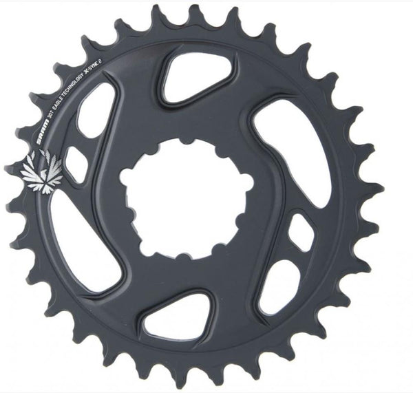 SRAM Kettenblatt X-Sync Eagle CF 30T Direct Mount kaltgeschm Alu schwarz 12fach 3mm Offset