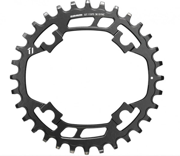 SRAM Kettenblatt MTB 32T Stahl schwarz 94 Lochkreis 11fach X-Sync