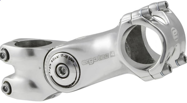 Ergotec Vorbau Octopus 2 Ahead 125 mm silber Level 4