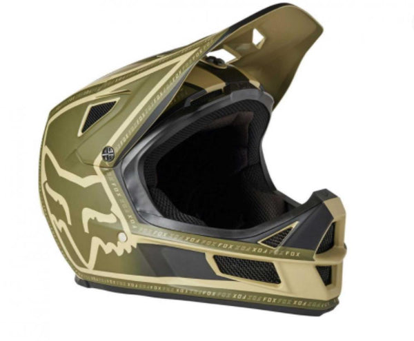 FOX Helm RAMPAGE COMP CALI CE CPSC Full Face Schutz Helm beige 2X