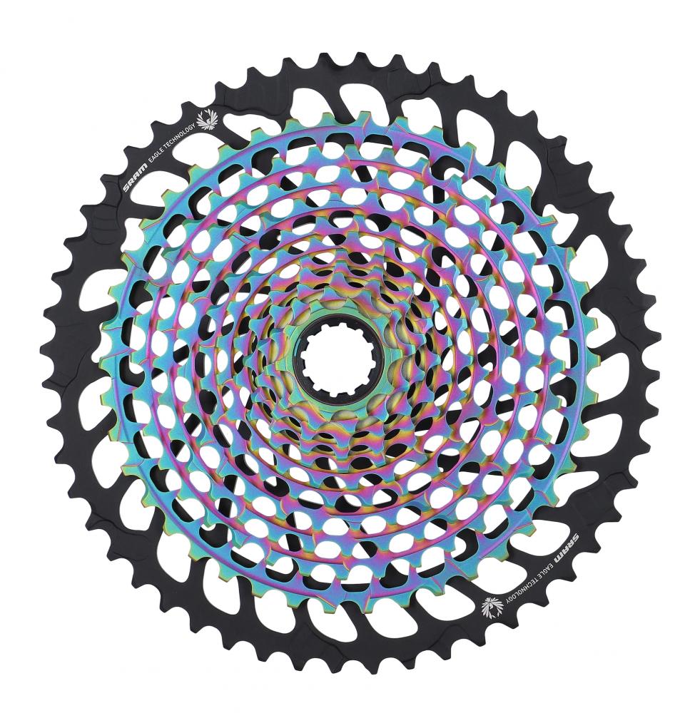 SRAM Kassette Eagle XD XG-1299 12-fach 10-52 Zähne, Rainbow, 520% Range, XD-Body, leicht, für ultimative Performance und Eagle-AXS-Kompatibilität