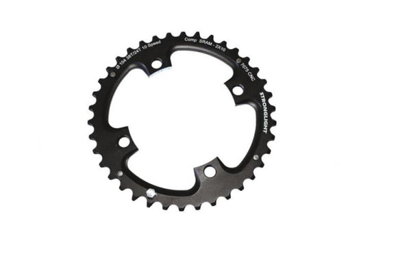 Stronglight Kettenblatt MTB 104 mm 2x10 außen 42 Zähne schwarz 9-/10-fach