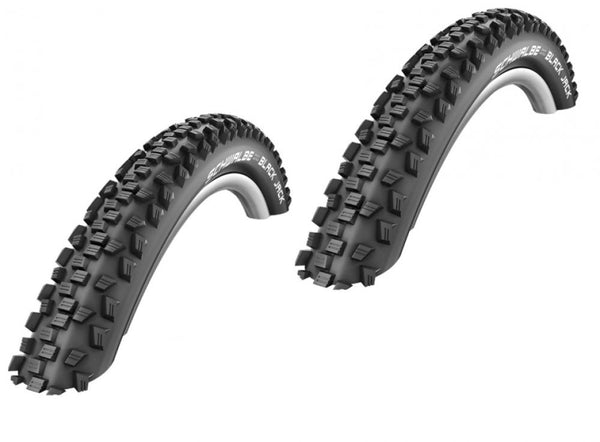 Schwalbe 2 x Reifen Drahtreifen BLACK JACK 26x2.10 54-559