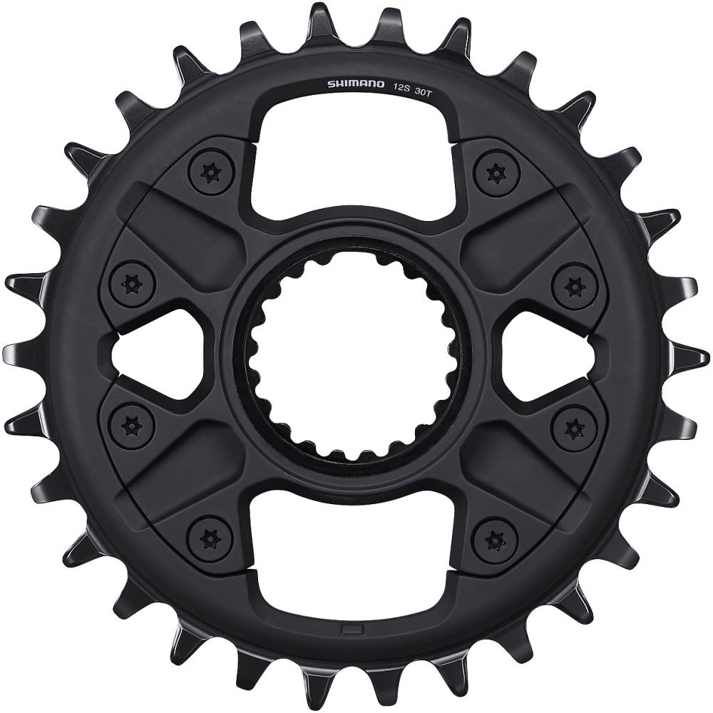 SHIMANO Kettenblatt DEORE FC-M6100 / FC-MT611 30 Zähne - 1x12-fach Kettenblatt für MTB