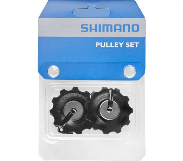 Shimano Spannrollen- + Leitrollenset Schaltwerkrolle Pulleywheel für 8-9 Fach