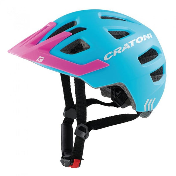 Cratoni Kinderhelm Maxster Pro Kid blau pink matt XS/S 46 bis 51cm