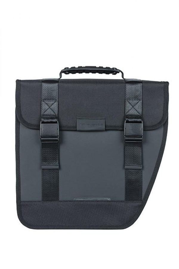 Basil Seitentasche Tour Waterproof Single rechts schwarz 34x14x34 cm 14l